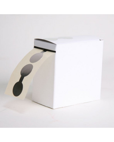 Autocollant lunette ronde