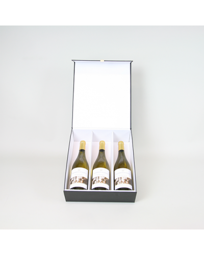 Einleger für Weinkassette 3x Flasche