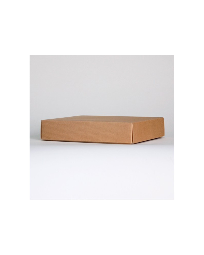 Two piece kraft box
