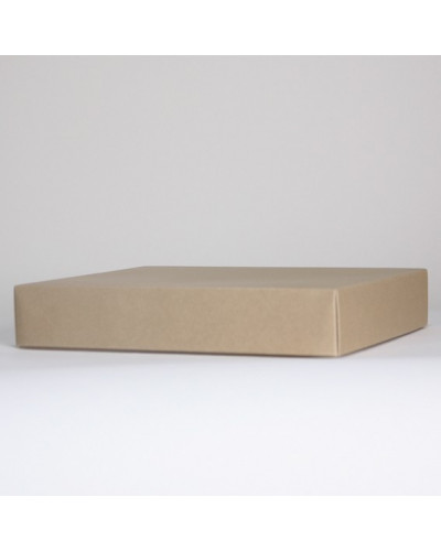 Two piece kraft box
