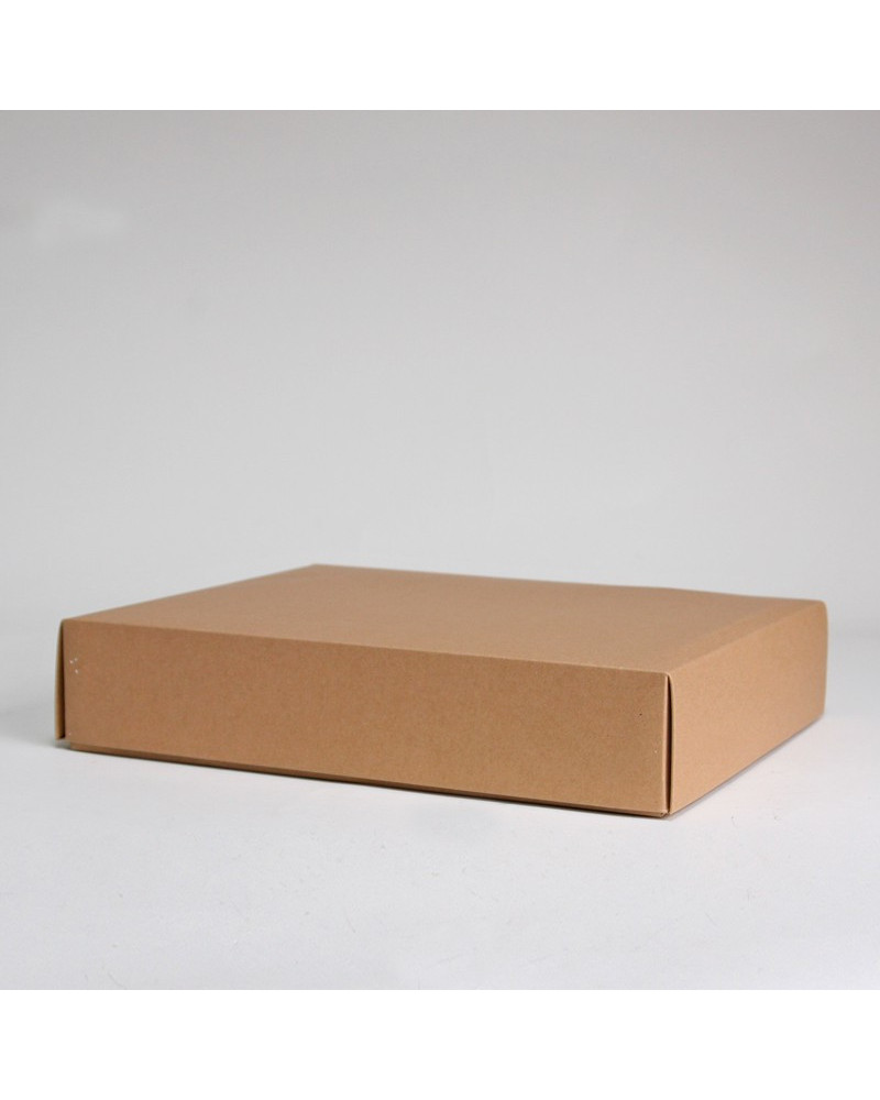 Two piece kraft box