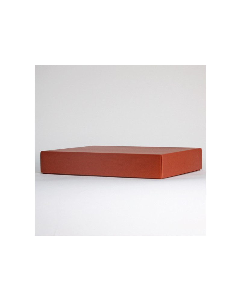 Two piece kraft box