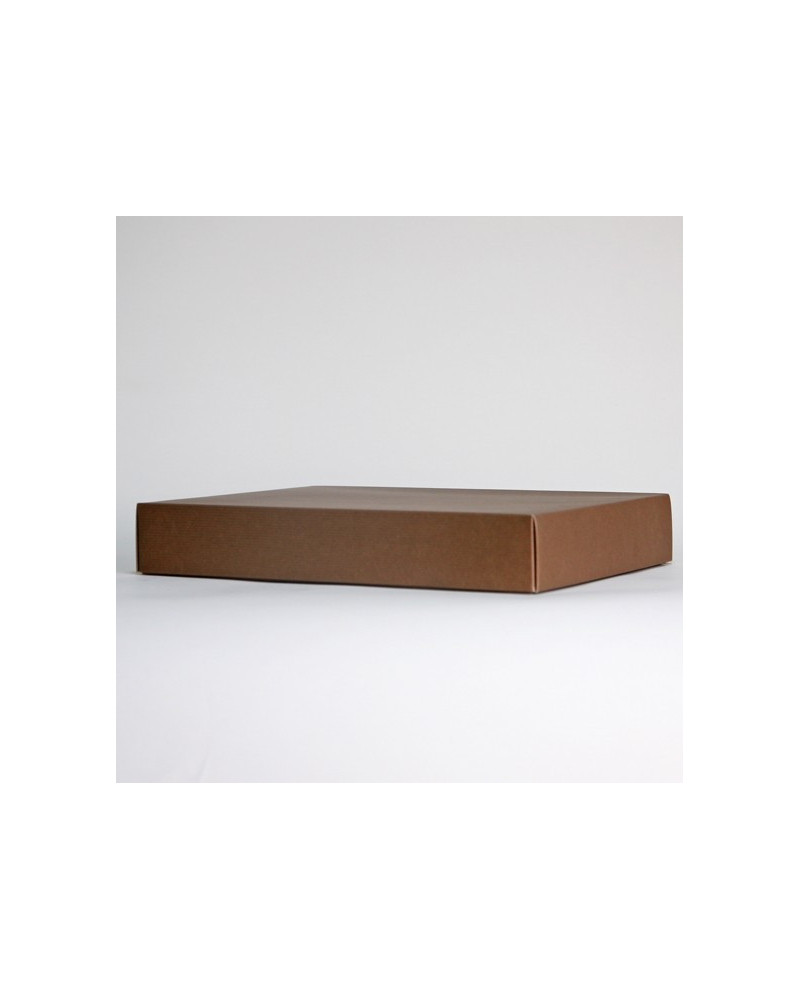 Two piece kraft box