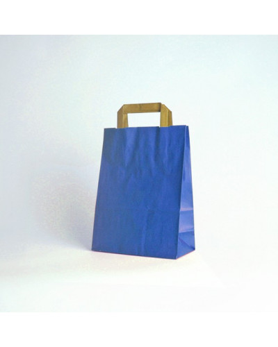 Colored Kraft Flat handles bag