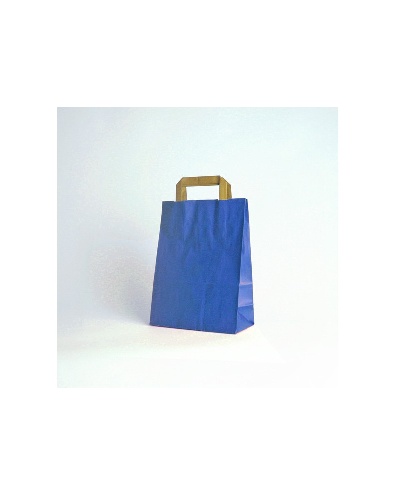 Colored Kraft Flat handles bag
