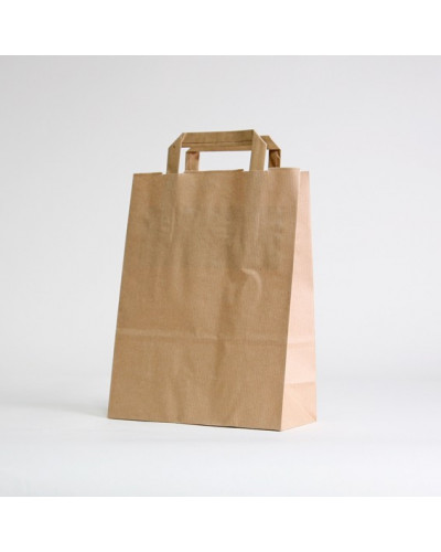 Sac papier BOX Kraft couleur