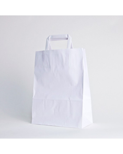 Colored Kraft Flat handles bag