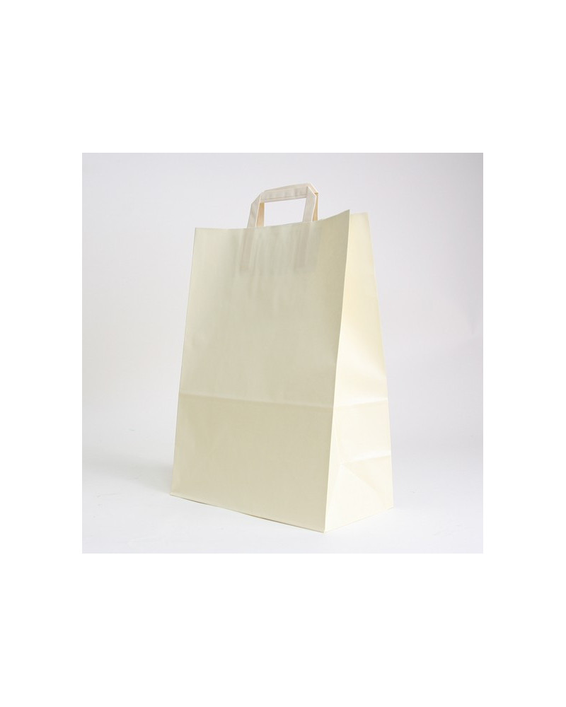 Colored Kraft Flat handles bag