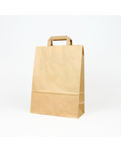 Sac papier BOX Kraft couleur