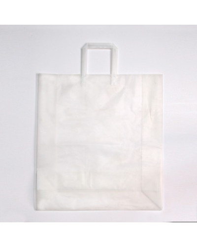 Sac plastique BOX poignées plates
