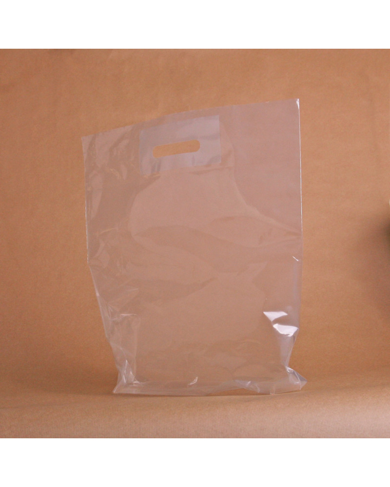 Die cut plastic bag 60