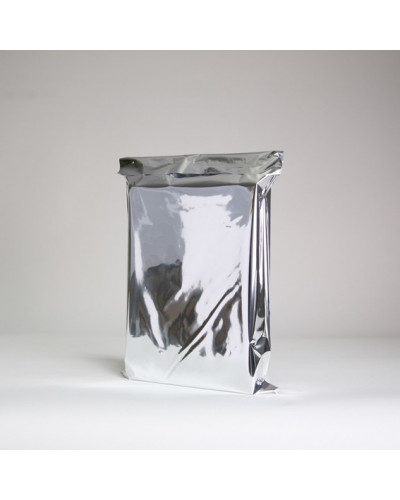 Sacchetto argento metallizzato