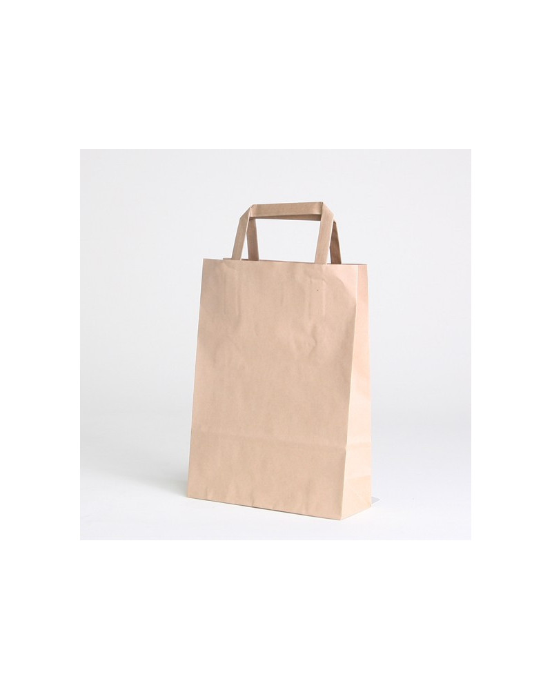 Sac Papier BOX En Kraft Brun