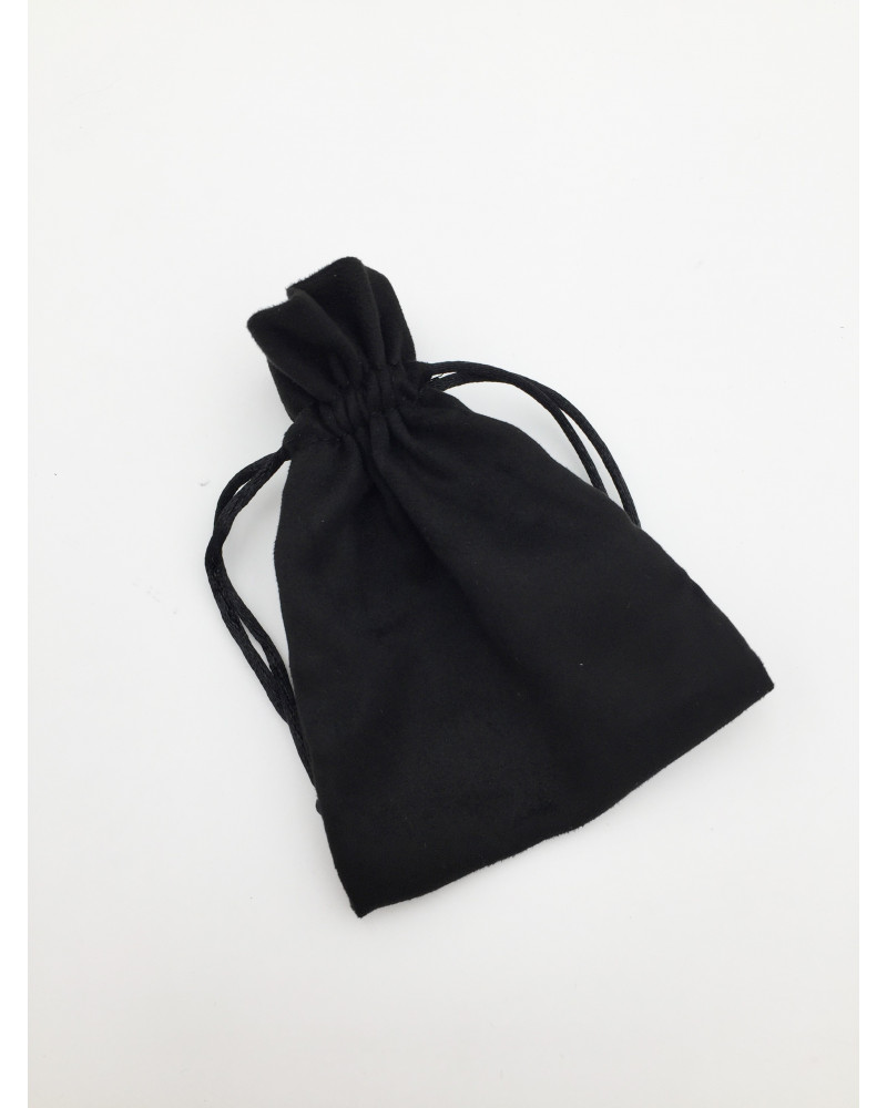 Suede pouch