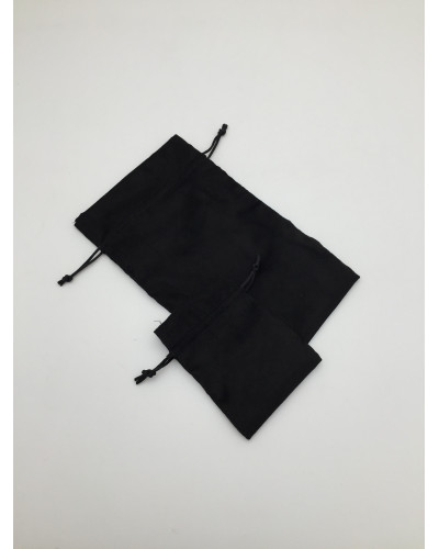 Suede pouch