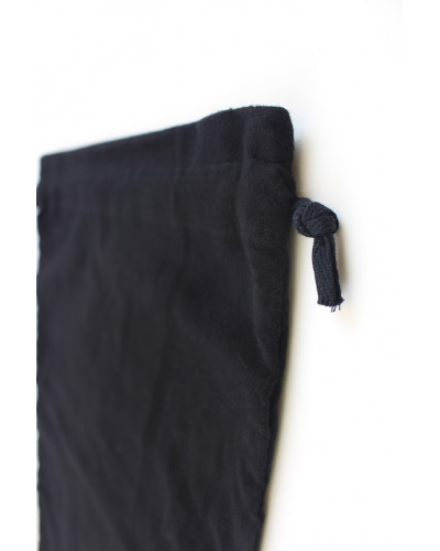 Pochette en coton gratés