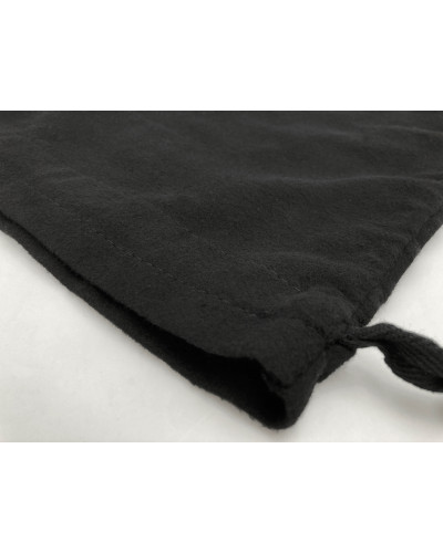 Pochette en coton gratés