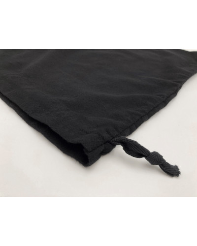 Pochette en coton gratés
