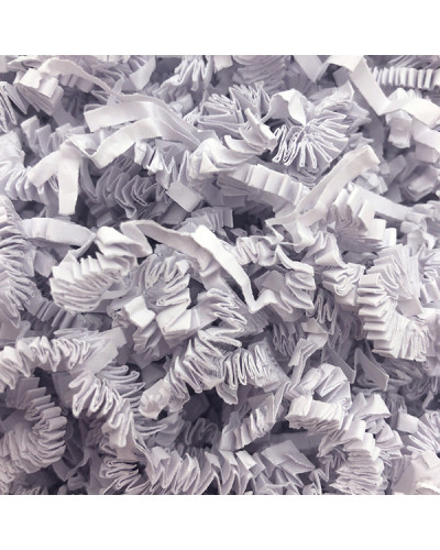 Shredded « Fluffy » paper filler for boxes