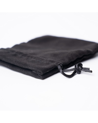 Suede pouch