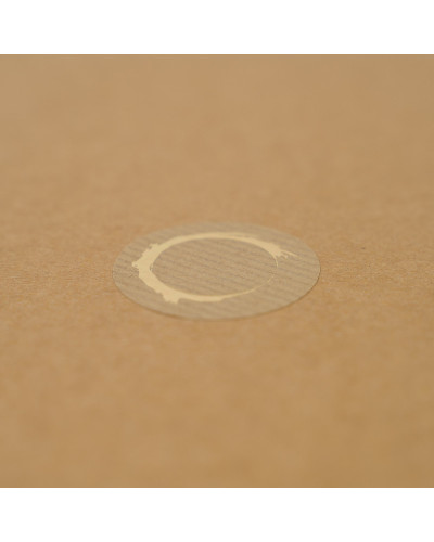 Autocollant rond