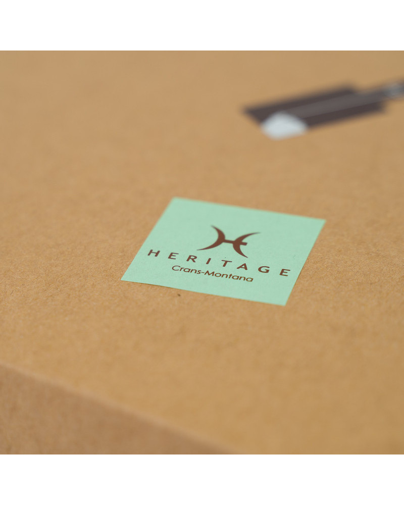 Rectangular sticker