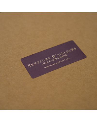 Rectangular sticker