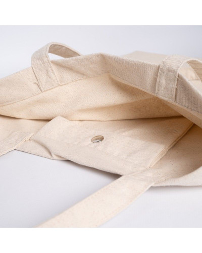 BOLSA TOTE POCKET DE ALGODÓN
