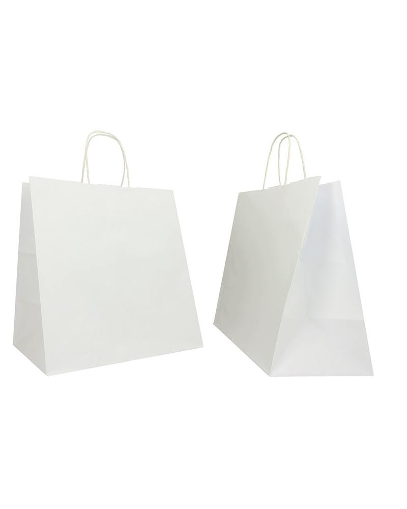 Box tas met gedraaide handvatten