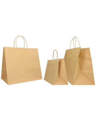 Borsa Box con manici ritorti