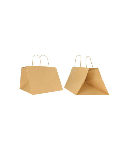 Borsa Box con manici ritorti