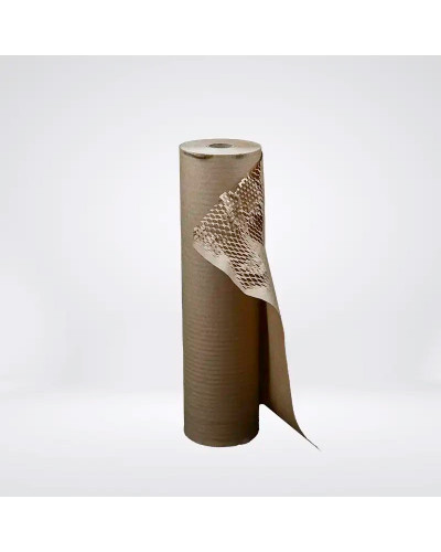 Papel de regalo en forma de panal