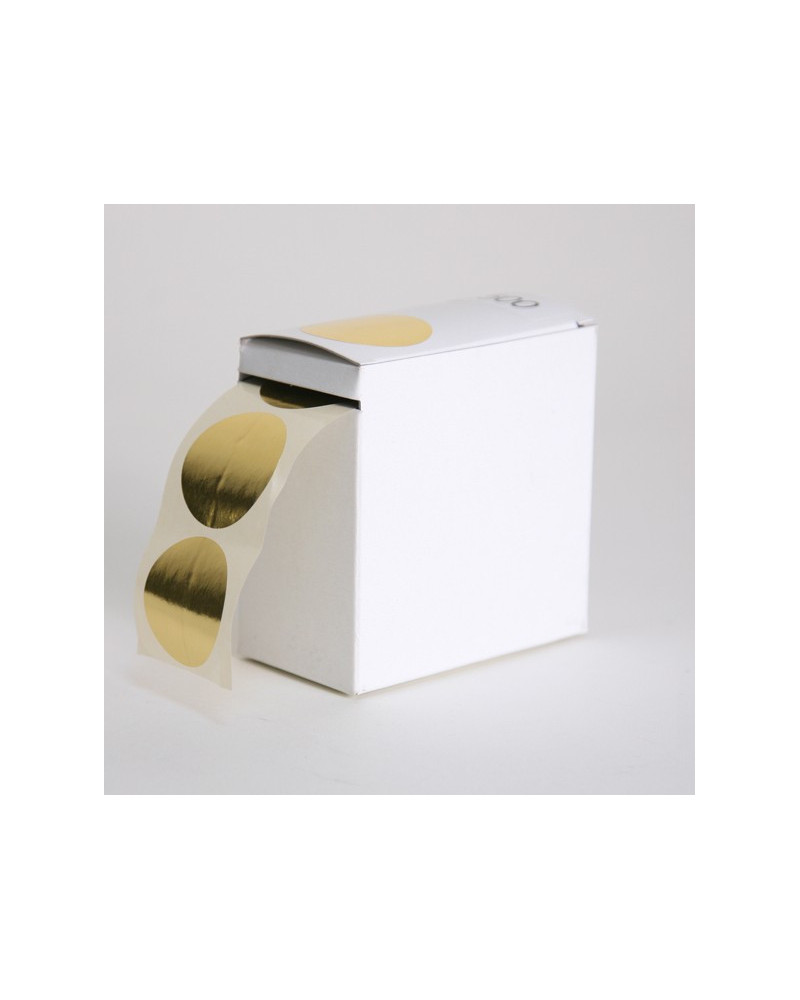 Autocollant rond